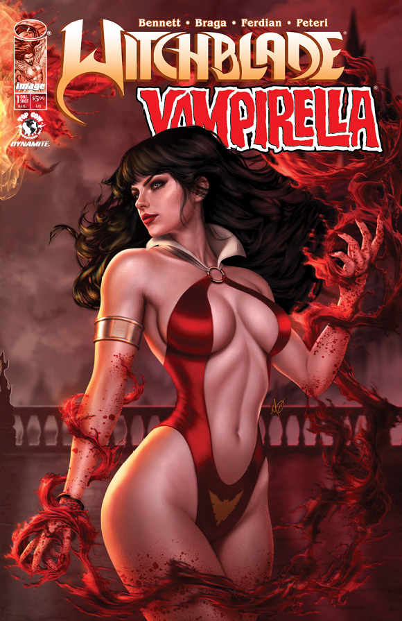 Witchblade/ Vampirella #1 Trade Dress Variant by Michelle Dias (Limited to 550) 8.26.26