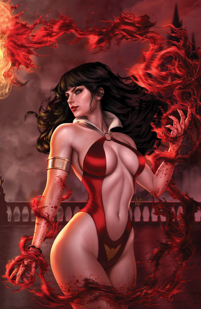 Witchblade/ Vampirella #1 Full Art Variant by Michelle Dias (Limited to 550) 8.26.26