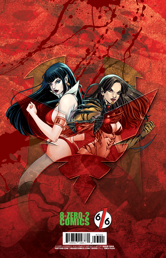 Witchblade/ Vampirella #1 Trade Dress Variant by David Dias (Limited to 550) 8.26.26