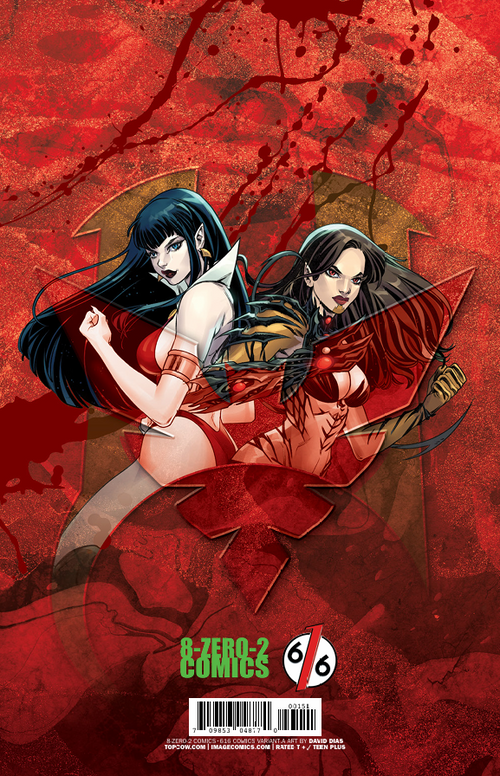 (LIVE 8/5) Witchblade/ Vampirella #1 Trade Dress Variant by David Dias (Limited to 550) 8.26.26