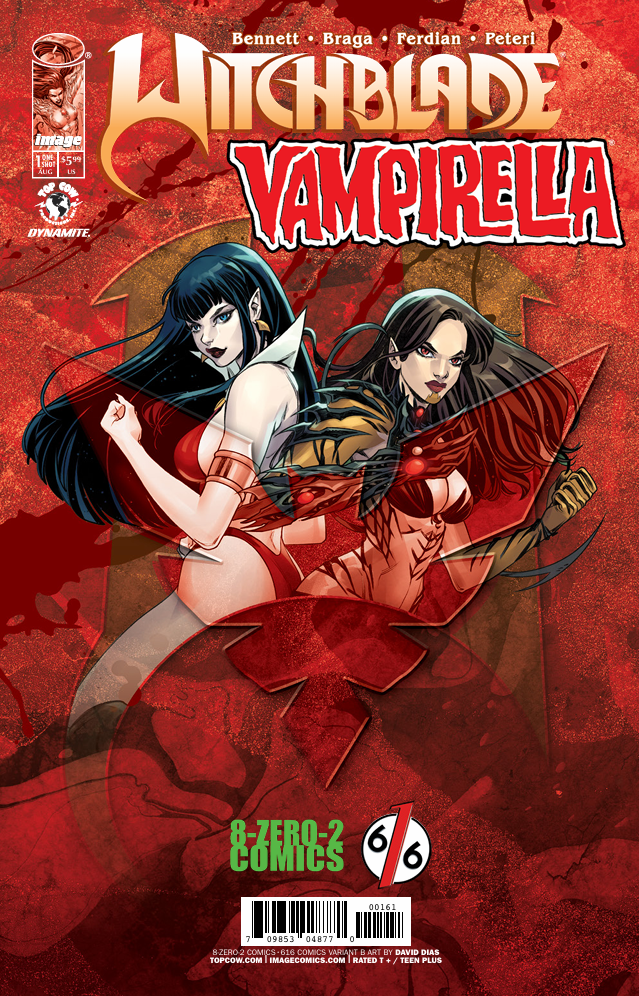 Witchblade/ Vampirella #1 Full Art Variant by David Dias (Limited to 550) 8.26.26