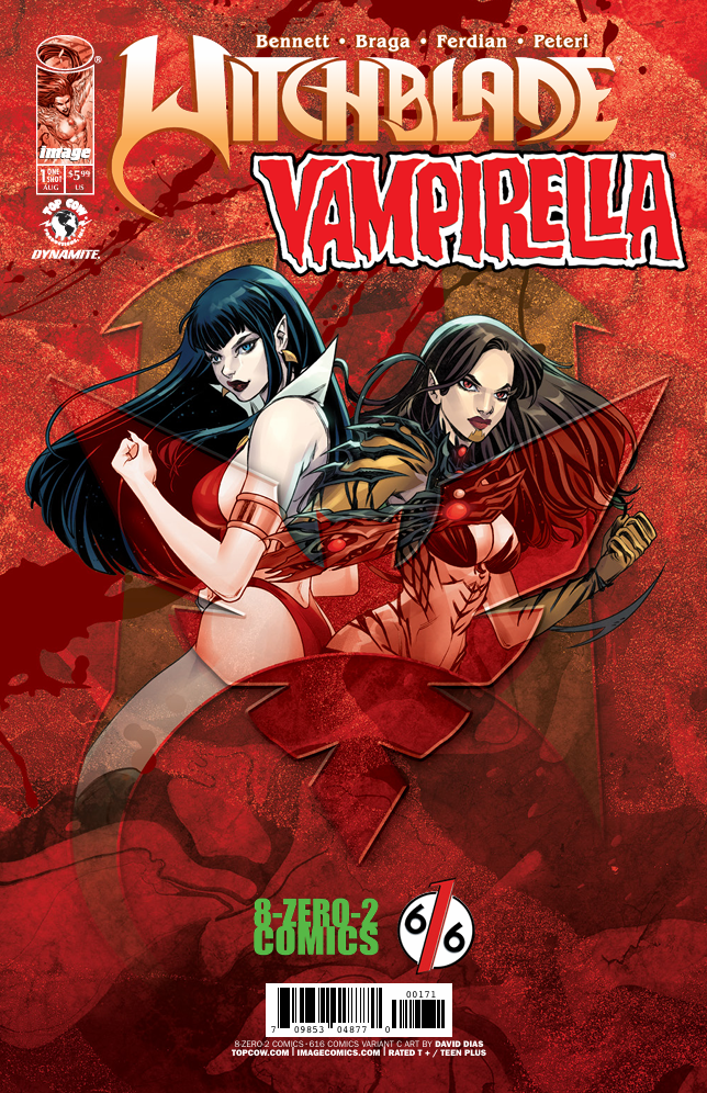 Witchblade/ Vampirella #1 Full Art Foil Variant by David Dias (Limited to 550) 8.26.26