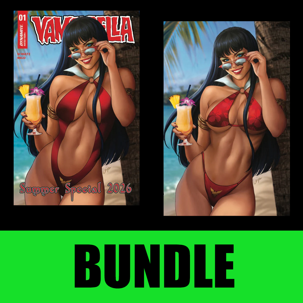 [2 Pack] Vampirella: Summer Special 2026 by Eric "Weijic" Chen (LTD to 500/ ea) 7.1.26 *PRE-ORDER SHIPS JULY*