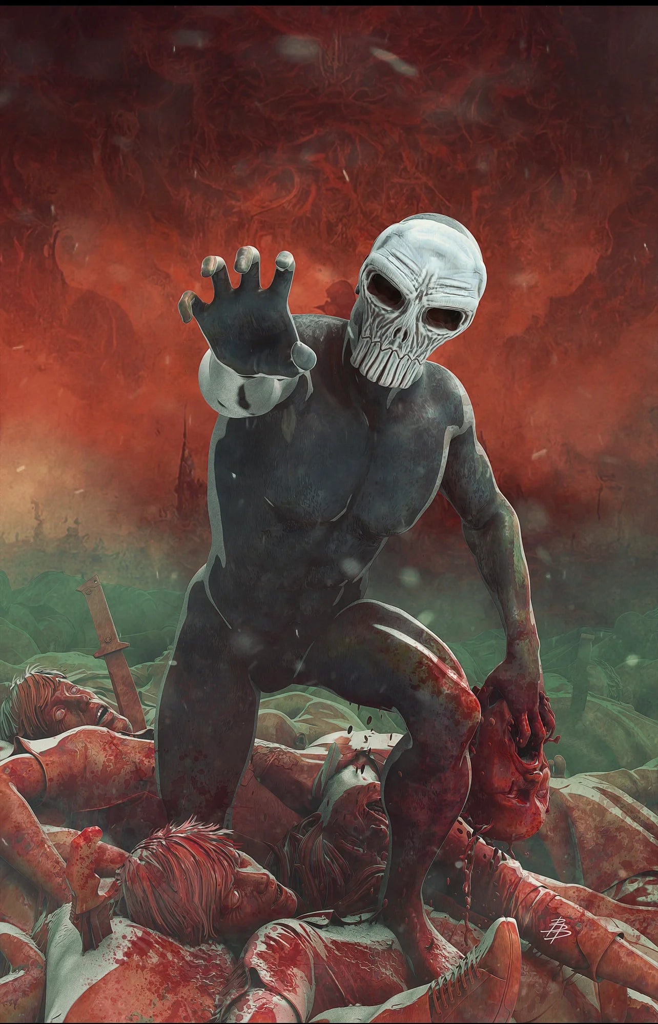 A Legacy of Violence #1 Virgin Variant by Björn Barends 10.12.22