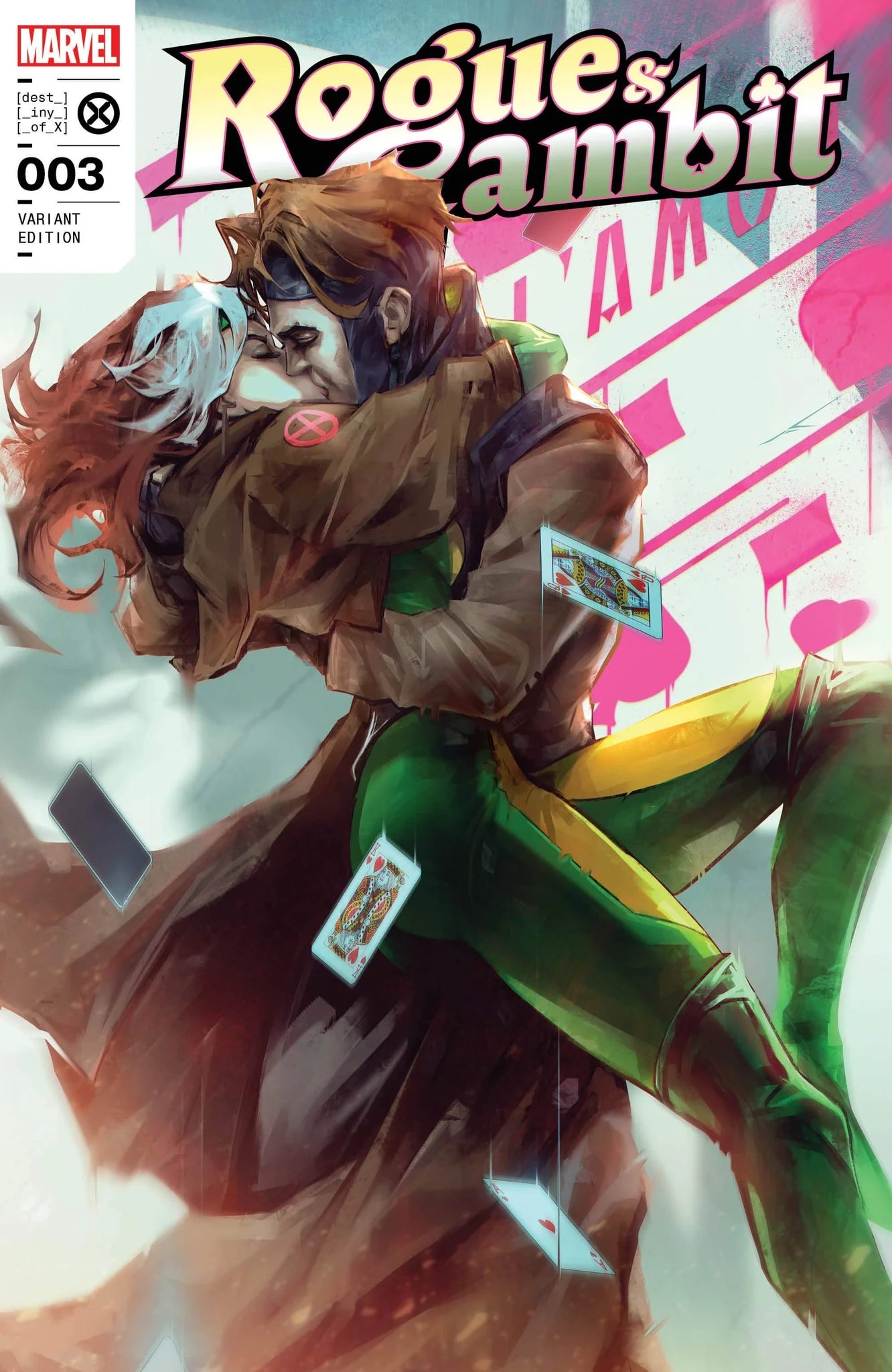 Rogue & Gambit #3 Trade Dress Variant by Ivan Tao 5.10.23