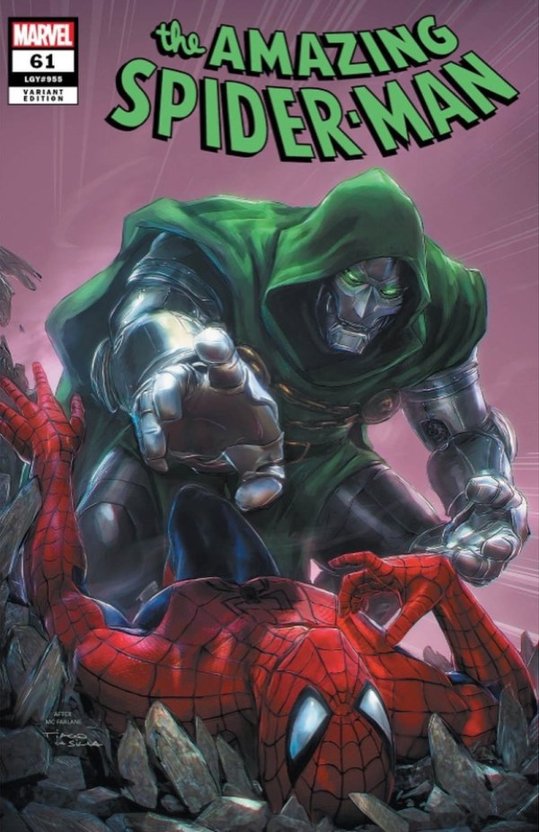 The Amazing Spider-Man #61 Trade Dress Variant by Tiago Da Silva (Limited to 3000) 11.13.24