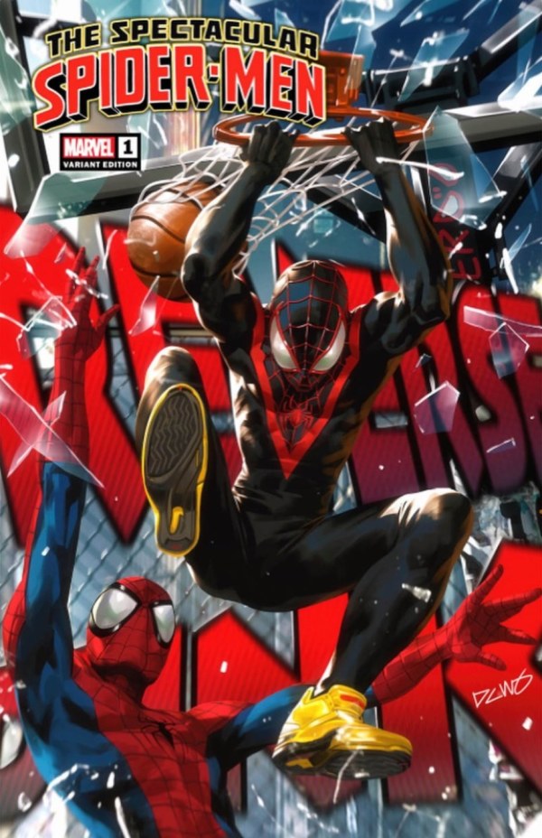The Spectacular Spider-Men #1 Trade Dress Variant by Derrick Chew (Limited to 3000) 3.6.24