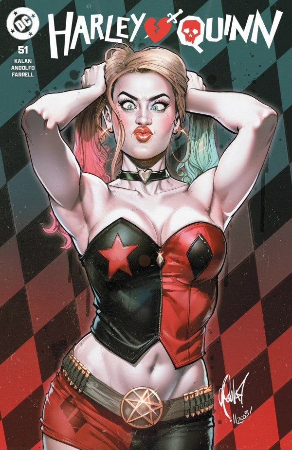 Harley Quinn #51 Trade Dress Variant by Cedric Poulat (Limited to 3000) 5.28.25