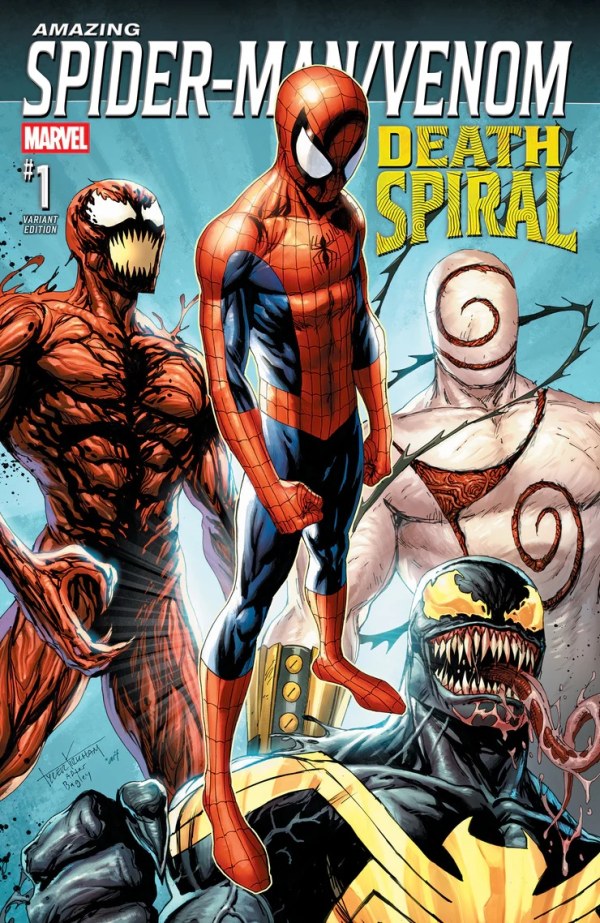 Amazing Spider-Man/ Venom: Death Spiral #1 Trade Dress Variant by Tyler Kirkham (Limited to 3000) 2.25.26