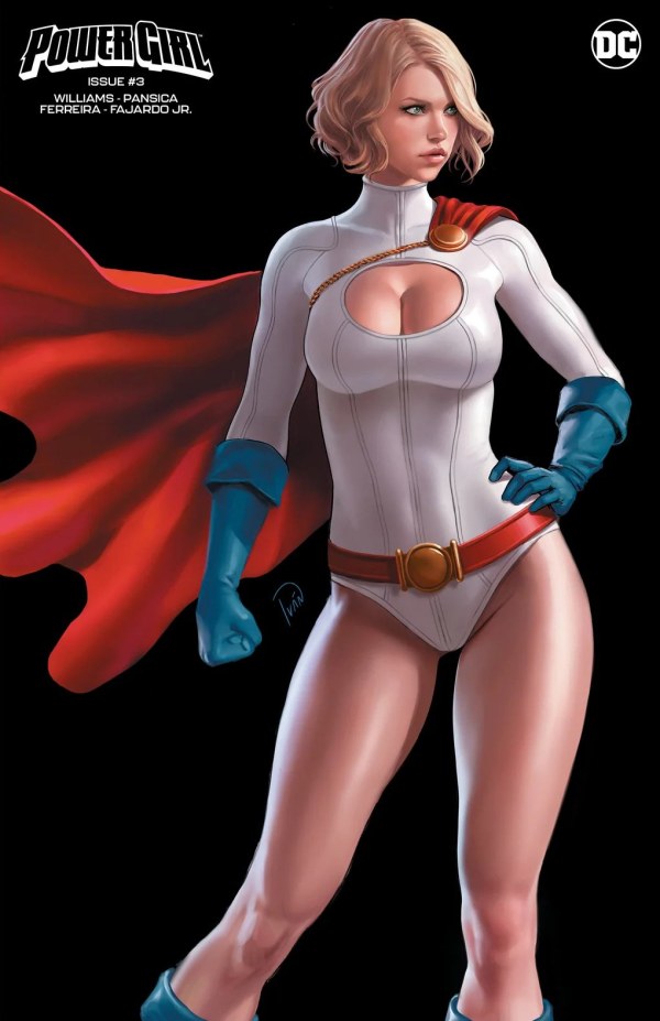 Power Girl #3 Minimal Trade Dress Variant by Ivan Talavera (Limited 1500) 11.28.23
