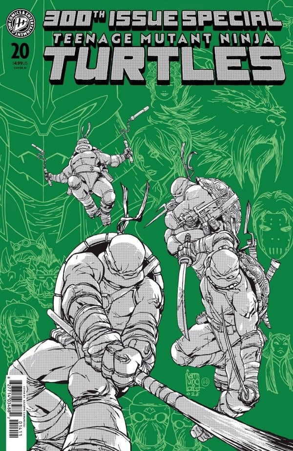 Teenage Mutant Ninja Turtles #300 (Vol. 2, #20) 1:100 by Giuseppe Camuncoli