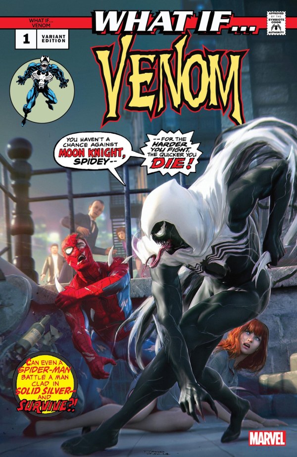 What If...?: Venom #1 Trade Dress Variant by Tiago Da Silva (Limited to 3000) 2.28.24