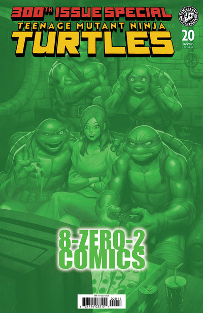 Teenage Mutant Ninja Turtles #300 (Vol. 2, #20) Virgin Exclusive by Gus Mauk (Limited to 500) 7.22.26