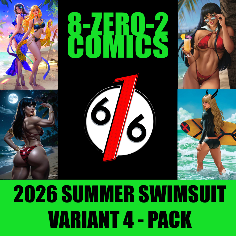 [4 Pack] The 616 / 8-ZERO-2 2026 Summer Swimsuit Variant Pack *PRE-ORDER SHIPS JULY*