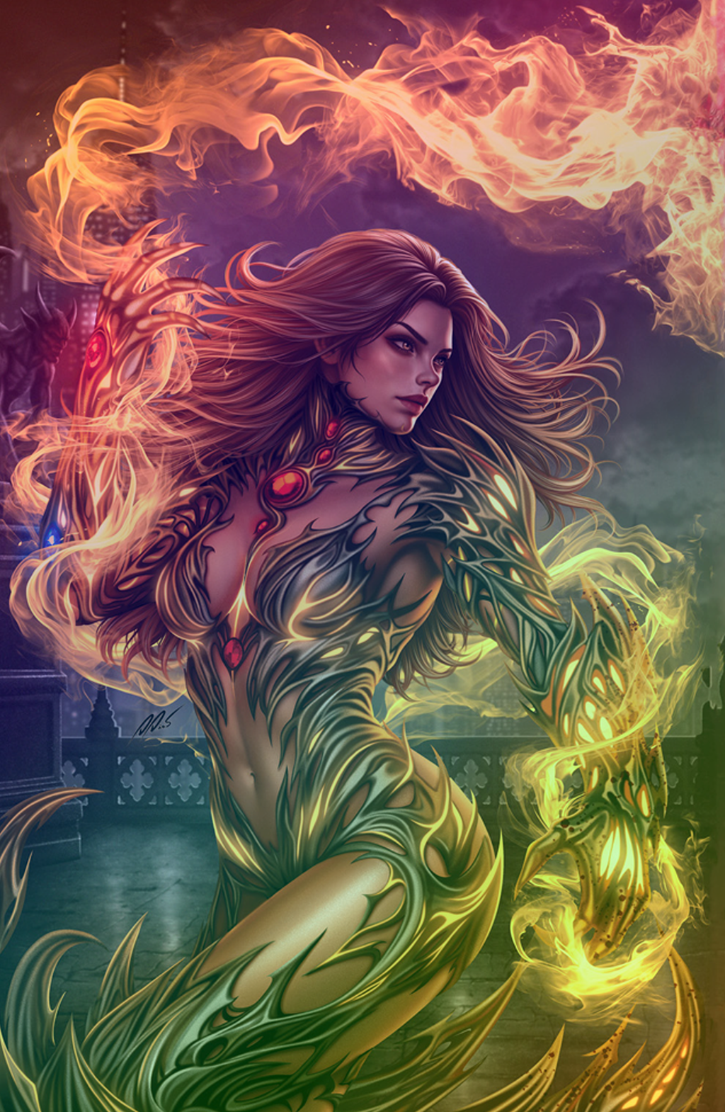 Witchblade/ Vampirella #1 Full Art Foil Variant by David Dias (Limited to 550) 8.26.26