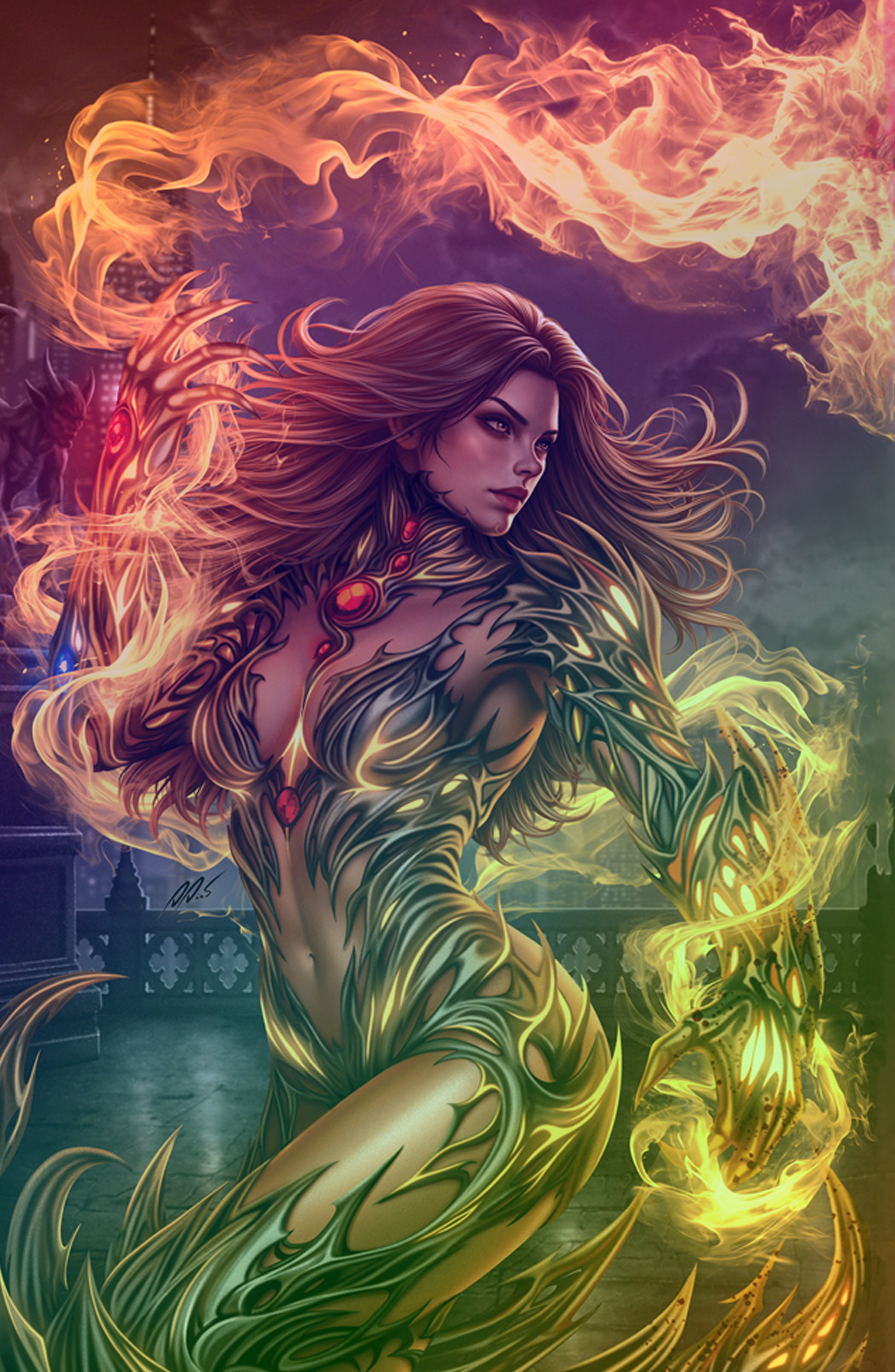 Witchblade/ Vampirella #1 Full Art Foil Variant by David Dias (Limited to 550) 8.26.26
